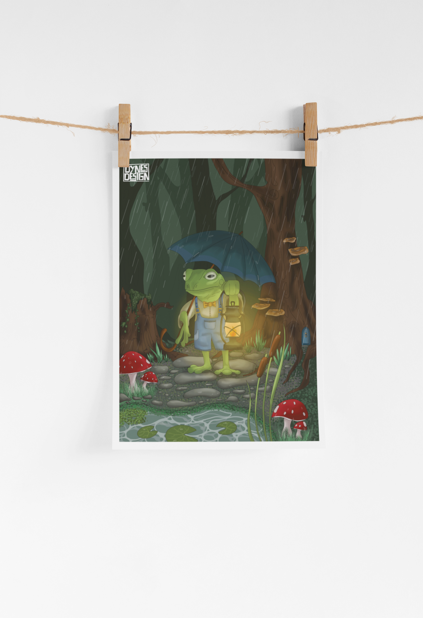 A4 Print - "wandering home"