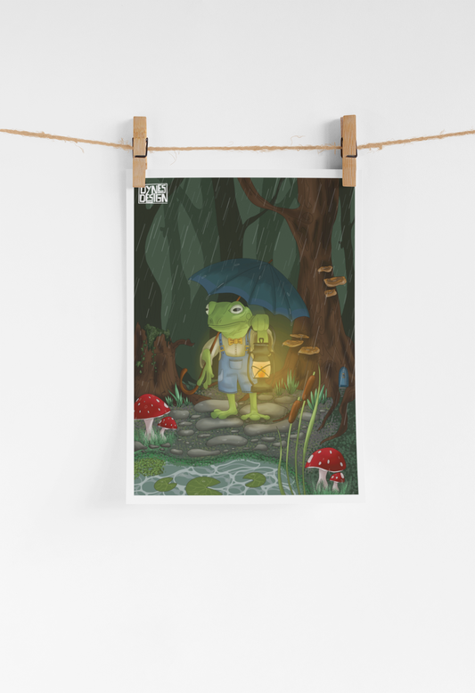 A4 Print - "wandering home"